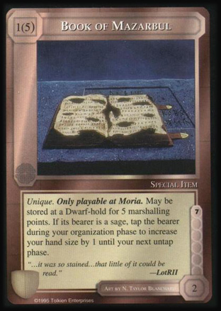 Book of Mazarbul